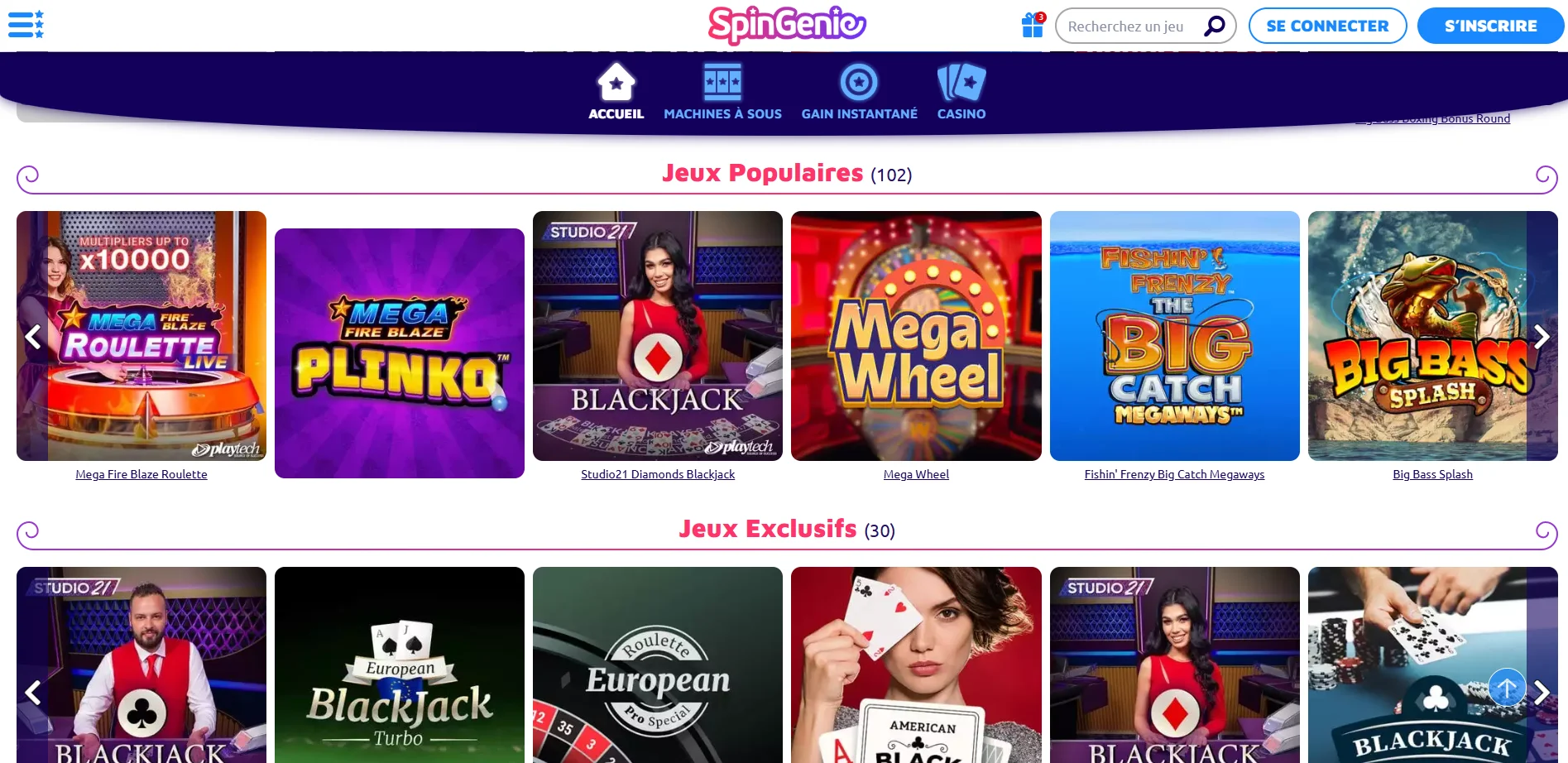 Spingenie Casino Images 2